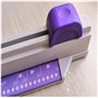 Lobamop 1 perforatrice à 30 trous - En plastique violet - 30 trous - A4 B5 A5 A7 B7 A6 B6 - Capacité : 5 feuilles
