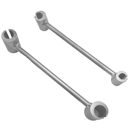 Qaautor Outil de Réglage de Charnière de Porte 2 Pièces