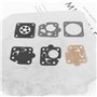 ECSiNG 2 Kits de Réparation de Joint de Diaphragme de Carburateur Compatible avec Kawasaki TG18 TG20 TG24 TG28 TF22 33,6 X 28 Mm