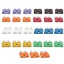ECSiNG Assortiment de 180 Fusibles pour Voiture Mini Fusibles à Lame 12 V 24 V 32 V pour Automobile Bateau Appareil électrique 1