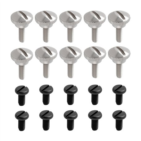 ECSiNG 20PCS Kit de Vis pour Machine à Coudre Industrielle pour Pied-de-biche Pince à Aiguille Et Vis de Fixation Compatible ave