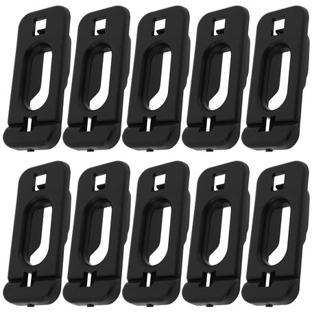 ECSiNG Lot de 10 Clips de Fixation pour Capot Moteur de Voiture (13187423 1180006) Compatible avec Opel