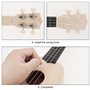 OriGlam Ukulélé 53,3 cm en kit à monter soi-même - Ukulélé soprano hawaïen en kit avec outils de montage pour amis, famille, ama