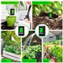 Wigearss Testeur de pH du Sol 6 en 1, Testeur pour Humidité/Fertilité/pH/Température/Lumière/Humidité Ambiante