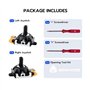 Mcbazel Réparation de Manettes Hall Effect Analogiques pour Manette PS VR2/PS Portal Remote Player, Accessoires de Remplacement