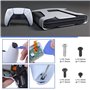eMagTech Kit de Réparation Démontage Compatible pour Playstation 5 PS5 Manette Contrôleur Tournevis PH00 Vis Pincette Levier Bro
