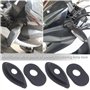 eMagTech 8pcs Entretoises d'adaptateur de Clignotant de Moto Avant Arrière Noir Compatible avec Honda MSX125 MSX125SF CBR600RR C