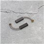 eMagTech 2 paires Balais de Charbon Moteur d'aspirateur d'arrêt Automatique 6x10x28mm Compatible avec Vorrwerk Tiger 250 251 252