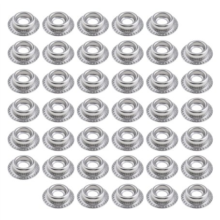 ECSiNG 40pcs Boutons Pression en Acier Inoxydable Bateau Housse de Fermeture à Pression pour Marine Bateau Toile Vêtements Chaus