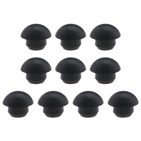 ECSiNG 10pcs Bouchon en Caoutchouc 8mm Remplissage d'huile de Cric Trou Bonde pour Crics Horizontaux Hydrauliques Généraux 2 à 3