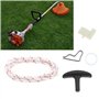 ECSiNG Lot de 7 poulie de démarrage kit ressort 1123 195 0400/0000 958 0923 compatible avec moteur Stihl FC55 FS38 FS45 FS55 HL4