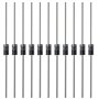 ECSiNG Lot de 100 diodes Schottky 1N5819 1 A 40 V Schottky Barrier Rectifier Diodes Composants électroniques pour panneau solair