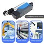 ECSiNG 4pcs ME-8108 Interrupteurs de Fin de Course Commutateur de Bras Levier à Rouleau Réglable NC-NO pour Machines-outils Mach