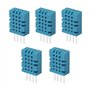 ECSiNG 5pcs Capteurs D-HT11 16x12.6x6mm Capteur d'humidité de Température D-HT11 pour Microcontrôleurs 5V 3.3V Compatible avec A