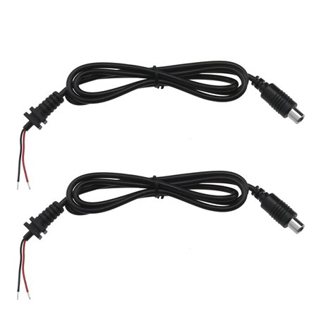 ECSiNG 2pcs Câbles de Charge Scooter Câble de Charge pour Scooter Électrique Cordon d'alimentation Compatible avec Xiaomi M365 P