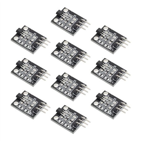 LT Easiyl 10pcs Module de Capteur Magnétique à Effet Hall KY-035 3