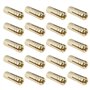 SG Store Lot de 20 chevilles M6 en laiton pour ancrage mural - Manchon de fixation en laiton pour ancrage dans des briques solid