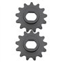 Briny River Lot de 2 pignons de moteur en métal MY1020 25H 13T pour scooter électrique