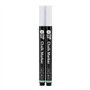 SECURIT Chalkstar Lot de 2 marqueurs à craie liquide blanche pour tableau noir