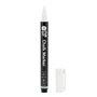 SECURIT Chalkstar Lot de 2 marqueurs à craie liquide blanche pour tableau noir, tableau à magnésie, fenêtre ou verre - Pointe ro