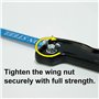 handy handheld saw (adjustable length hacksaw blade fitted into a plastic handle). Made in Japan. Engineer tz-02