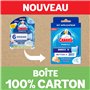 Canard WC Fresh Disc Fraîcheur Marine - Bloc WC Sans Cage Nettoyant - Nettoie à 360° - Nouvel Emballage 100% Carton - 1 Applicat