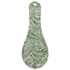 The Leonardo Collection William Morris Larkspur Repose-cuillère | Repose-cuillère de cuisine durable pour cuillères | Porte-cuil