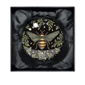 Catherine Rowe Presse-papier en forme d'abeille en cristal