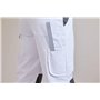 ProDec Advance Pantalon de Peintre résistant aux Taches Multi-Poches pour Femme Blanc 38