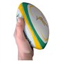 Gilbert Réplique du Ballon de Rugby de l'Afrique du Sud, Blanc, Mini