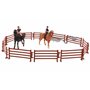 Toyland® - Ensemble de Jeu avec clôture pour Chevaux et sauts - Jouets équestres