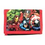 Portefeuille officiel Marvel Avengers pour garçons Hulk Iron Thor à trois volets