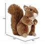 Écureuil en Peluche Doux