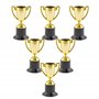 Baker Ross Lot de 6 Mini Trophées Dorés - Idéal comme cadeau de remise de prix