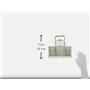 Paxanpax Universel Panier à Couverts pour lave-vaisselle Bosch/ Hotpoint/ Neff/ Siemens/ Smeg gris 68-BS-01