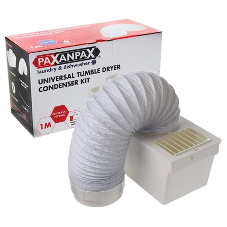 Paxanpax PLD156 Kit universel de condensateur interne pour sèche-linge avec tuyau