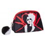 Cruella Trousse de maquillage pour femme Disney Villians Trousse de toilette en peluche