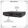 Cambridge Audio AXA35 - Amplificateur stéréo intégré de 35 Watts avec préamplificateur Phono intégré, entrée auxiliaire en façad