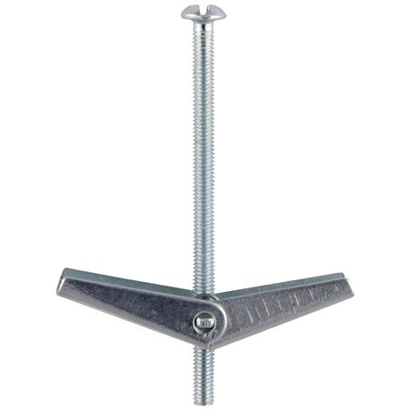 TIMco Tog575 BZP Boulons à ailettes M5 x 75 – Zinc (boîte de 100)