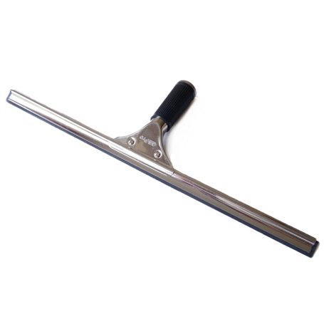 Raclette de fenêtre Professionnelle en Acier Inoxydable GBPro avec Lame Double Face de 45 cm