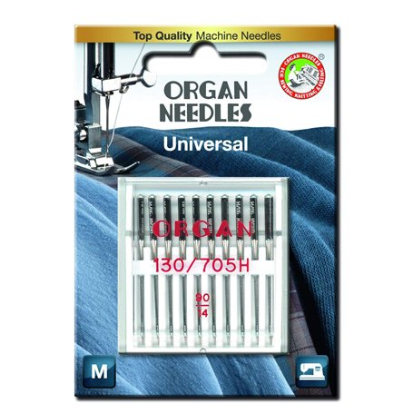 Organ Aiguilles pour machine à coudre domestique – Universelles (standard) 130/705 H