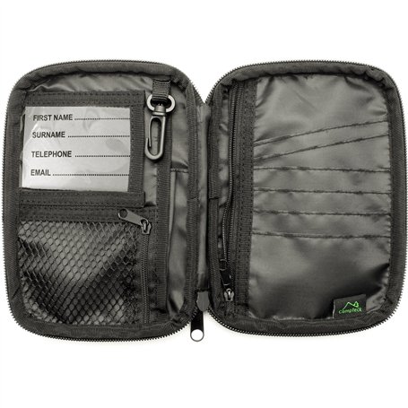 CampTeck U6750 Small Portefeuille Passeport Faraday Signal Blocage RFID Organiseur de Voyage pour Documents