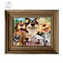 3D LiveLife Affiche Murales Lenticulaires Selfie Canin de Deluxebase. Poster Chien 3D sans Cadre. Décoration Murale Parfaite. Oe