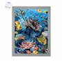 3D LiveLife Affiche Murales lenticulaires Les Merveilles du Récif de Deluxebase. Poster Océan 3D sans Cadre. Décoration murale. 