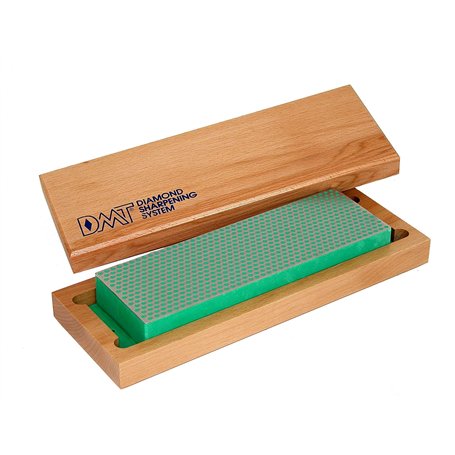 DMT Pierre à affûter diamant extra fine avec boîtier en bois dur
