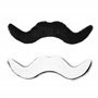 TRIXES Lot de 12 Fausses Moustaches Auto-adhésives Assorties pour déguisement – x6 The Smarty, The Rogue, The Scoundrel, The Cas