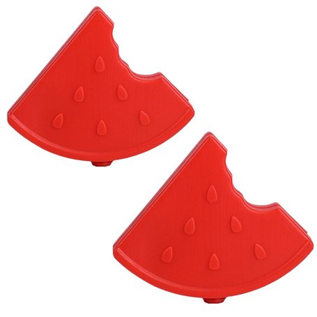 TRIXES 2PC Blocs de congélation Fantaisie pastèque – Mini Blocs de Glace pastèque – Parfaits pour Les boîtes à déjeuner et Les P