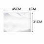 TaylorHe Lot de 100 sacs en cellophane transparent A3 avec fermeture autocollante - 31 cm x 45 cm + couvercle de 4 cm