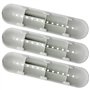 SPARES2GO Lot de 3 Bras de Levage de Tambour 12 Trous compatible avec Indesit Machine à Laver (227 mm x 53 mm x 38 mm)
