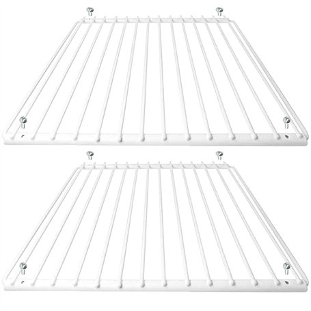SPARES2GO de Réfrigérateur Extensible Réglable Universelle Congélateur Étagères (Lot de 2